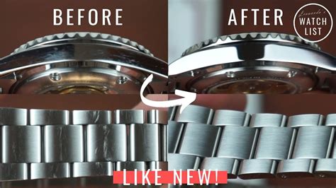 how to remove scratches from a rolex watch band|polishing rolex watch scratches.